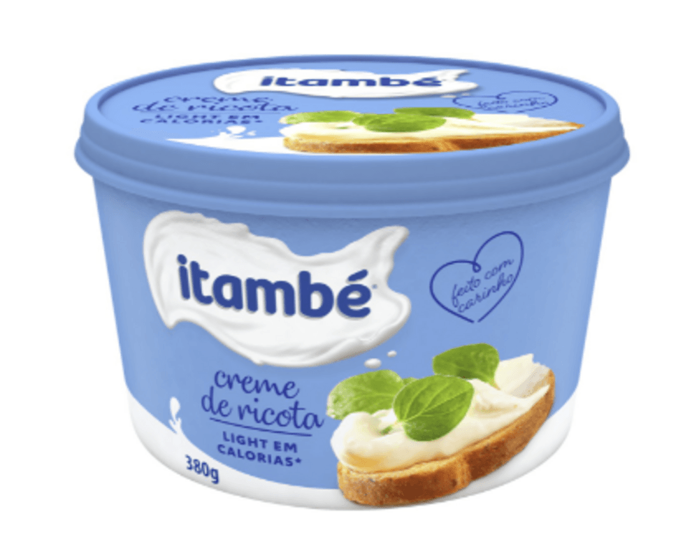 CREME RICOTA ITAMBE 380G-PT LIGHT