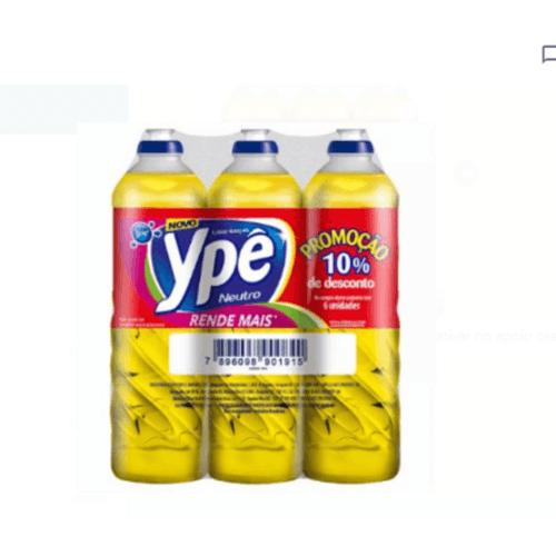 Lava-Loucas-Liquido-Ype-Squeeze-6-Unidades-500ml-Cada-Gratis-10--de-Desconto Lava-Loucas-Liquido-Ype-Squeeze-6-Unidades-500ml-Cada-Gratis-10--de-Desconto