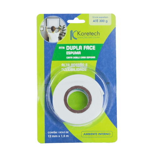 FITA-KORETECH-DUPLA-FACE-12MMX15M FITA-KORETECH-DUPLA-FACE-12MMX15M