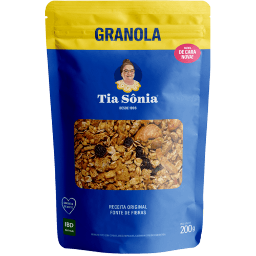 Granola-TIA-SONIA-Tradicional-Pacote-200g Granola-TIA-SONIA-Tradicional-Pacote-200g