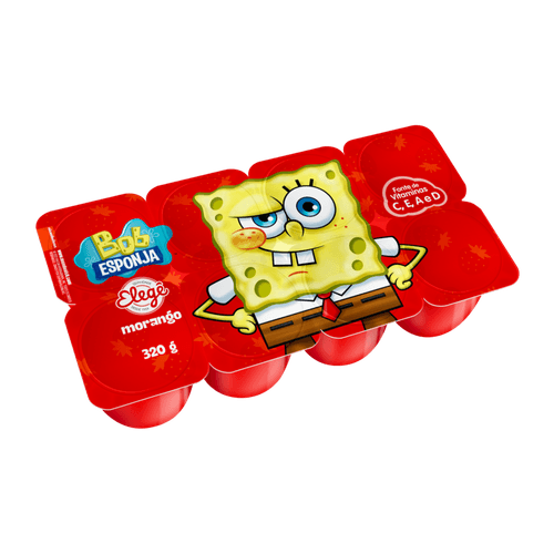 PETIT-SUISSE-ELEGE-BOB-ESPONJA-MORANGO-320G PETIT-SUISSE-ELEGE-BOB-ESPONJA-MORANGO-320G