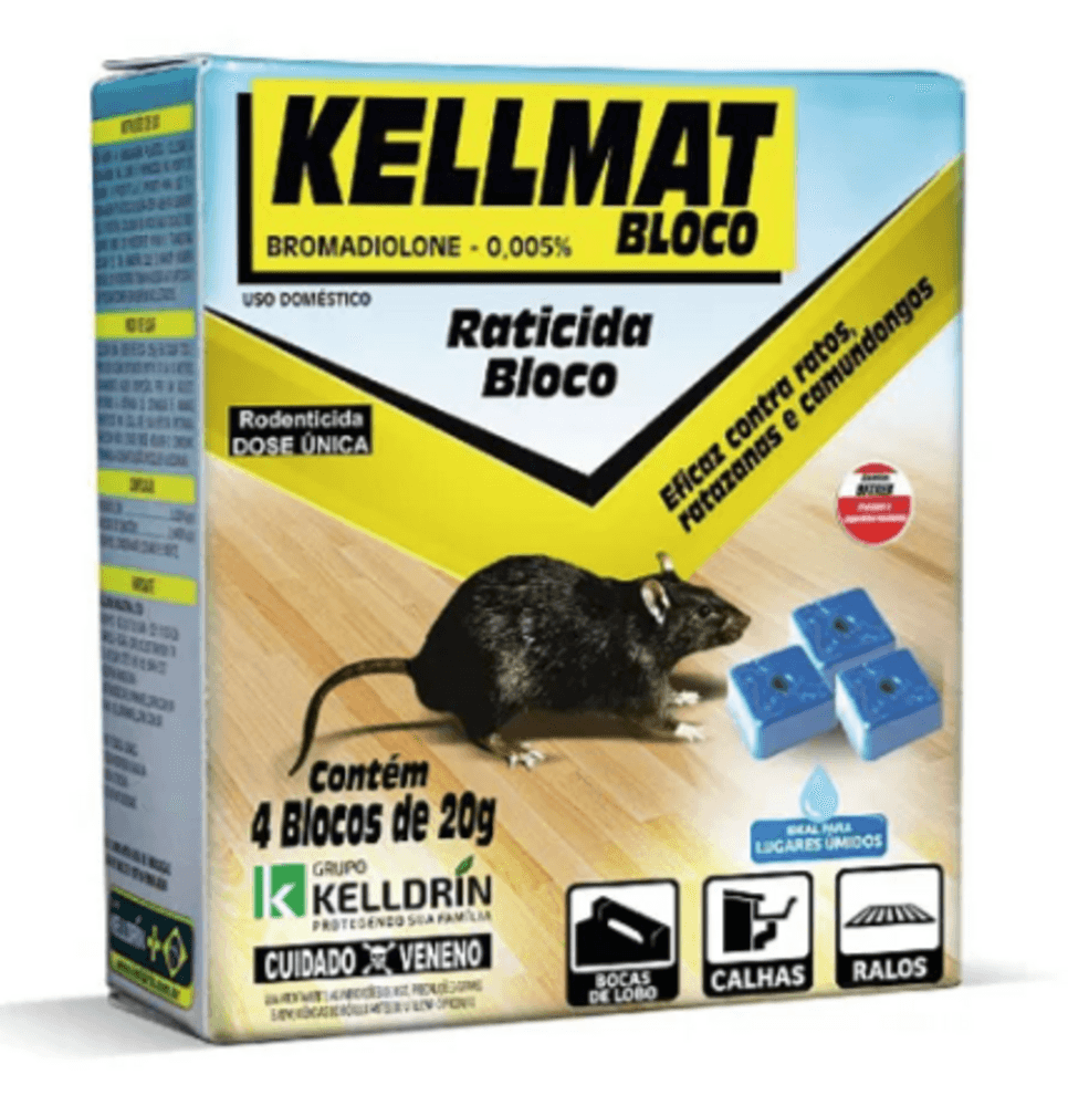 RAT KELLMAT BLOCO 80G