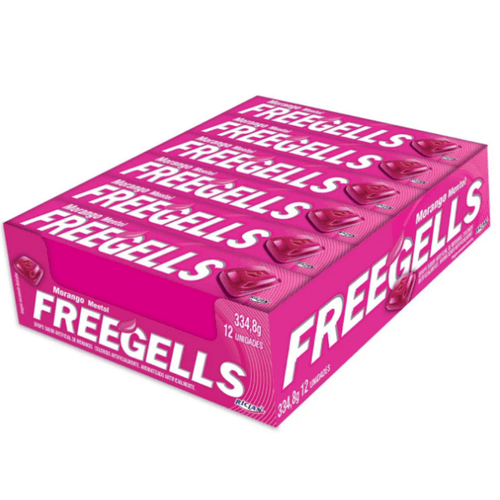 Drops-Freegells-Morango Drops-Freegells-Morango