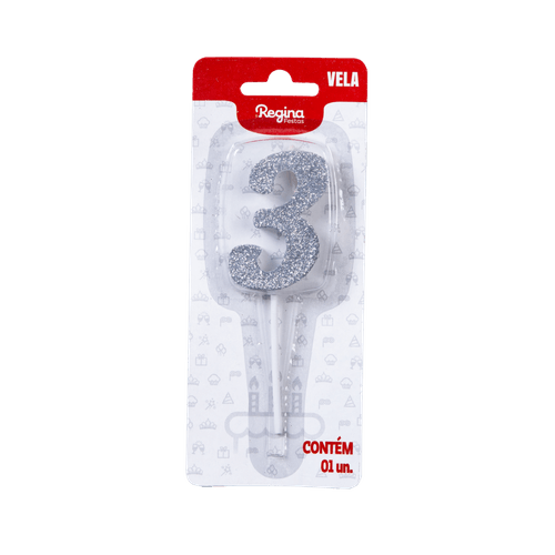 VELA-REGINA-1UN-PICK-GLITTER-PRATA-NUMERO-3 VELA-REGINA-1UN-PICK-GLITTER-PRATA-NUMERO-3