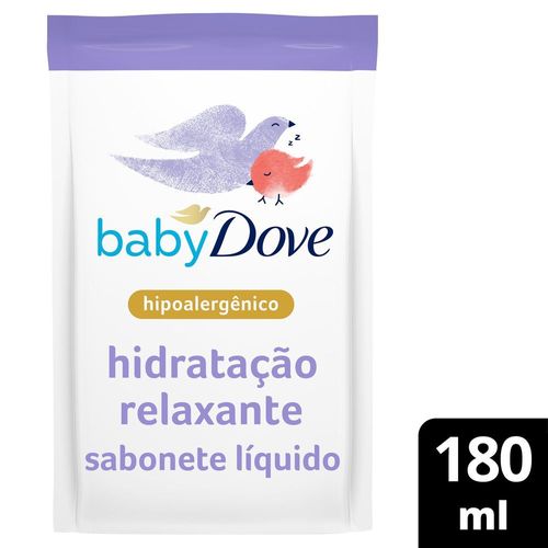 Sabonete-Bebe-Liquido-de-Glicerina-Hidratacao-Relaxante-Dove-Baby-Hora-de-Dormir-Sache-180ml-Refil Sabonete-Bebe-Liquido-de-Glicerina-Hidratacao-Relaxante-Dove-Baby-Hora-de-Dormir-Sache-180ml-Refil