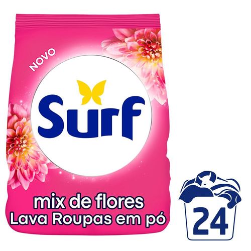 Lava-Roupas-em-Po-5-em-1-Rosas-e-Flor-de-Lis-Surf-Pacote-16kg Lava-Roupas-em-Po-5-em-1-Rosas-e-Flor-de-Lis-Surf-Pacote-16kg