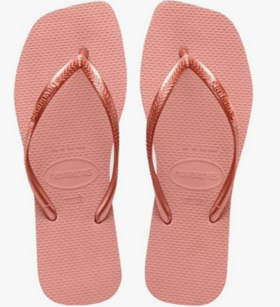 SANDALIAS HAVAIANAS SLIM SQUARE CANYON CLAY 39/40