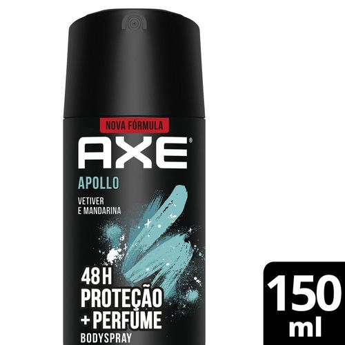 Antitranspirante-Aerossol-Apollo-Vetiver-e-Mandarina-48h-Axe-150ml-Spray Antitranspirante-Aerossol-Apollo-Vetiver-e-Mandarina-48h-Axe-150ml-Spray