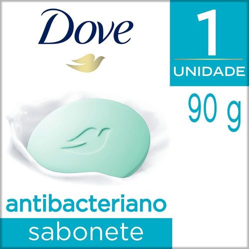 Sabonete-em-Barra-Cuidado-Antibac-Dove-Caixa-90g Sabonete-em-Barra-Cuidado-Antibac-Dove-Caixa-90g