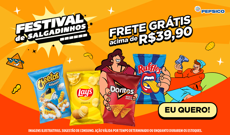 Frete Grátis acima de R$39,90 até 10/08