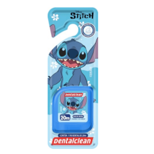 FIO-DENTAL-INFANTIL-MIX-DE-FRUTAS-STITCH-DENTALCLEAN-20M