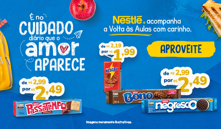 Nestlé: Volta as Aulas ate 10/08