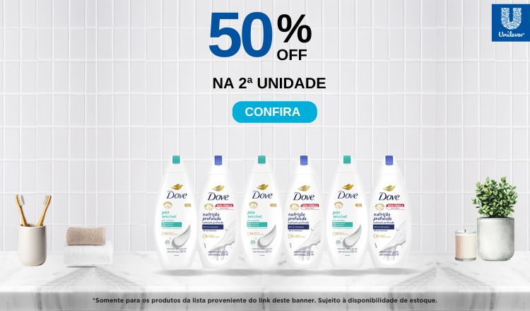Sabonete Dove Líquido 250ml até 17/08