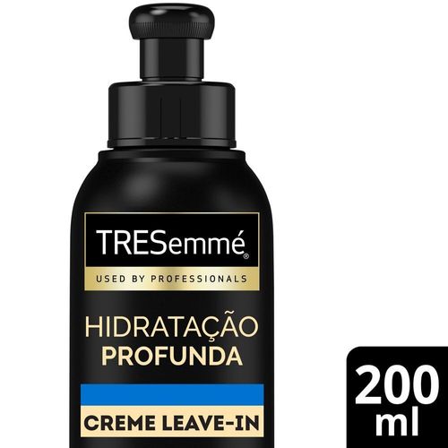 Creme-Leave-In-com-Pantenol-Niacinamida-e-Filtro-UV-Tresemme-Hidratacao-Profunda-Frasco-200ml Creme-Leave-In-com-Pantenol-Niacinamida-e-Filtro-UV-Tresemme-Hidratacao-Profunda-Frasco-200ml