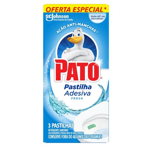 Detergente-Sanitario-Pastilha-Adesiva-Fresh-Pato-3-Unidades-Oferta-Especial Detergente-Sanitario-Pastilha-Adesiva-Fresh-Pato-3-Unidades-Oferta-Especial