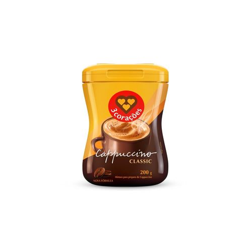 Cappuccino-Classic-3-Coracoes-Pote-200g Cappuccino-Classic-3-Coracoes-Pote-200g