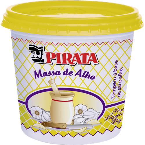 Tempero-Pirata-Massa-De-Alho-1kg Tempero-Pirata-Massa-De-Alho-1kg
