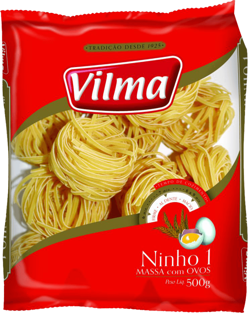 Mac Ovos Vilma 500g-Pc Ninho Fino N1