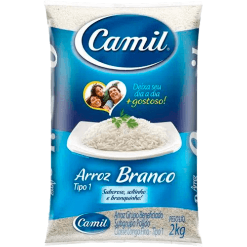Arroz-Branco-Camil-Pacote-2kg-Tipo-1 Arroz-Branco-Camil-Pacote-2kg-Tipo-1