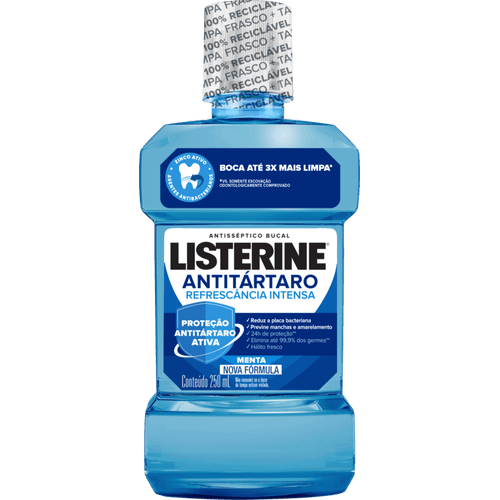 Enxaguante-Bucal-Antisseptico-Menta-Suave-Listerine-Tartar-Control-Frasco-250ml Enxaguante-Bucal-Antisseptico-Menta-Suave-Listerine-Tartar-Control-Frasco-250ml