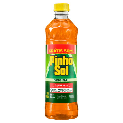 Desinfetante-para-Uso-Geral-Original-Pinho-Sol-Frasco-Leve-500ml-Pague-450ml Desinfetante-para-Uso-Geral-Original-Pinho-Sol-Frasco-Leve-500ml-Pague-450ml