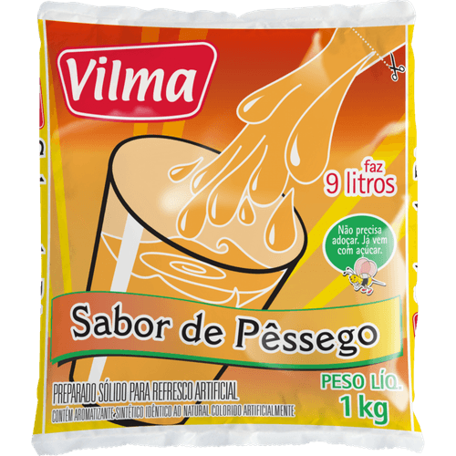 REFR-PO-VILMA-1KG-PC-LARANJA REFR-PO-VILMA-1KG-PC-LARANJA