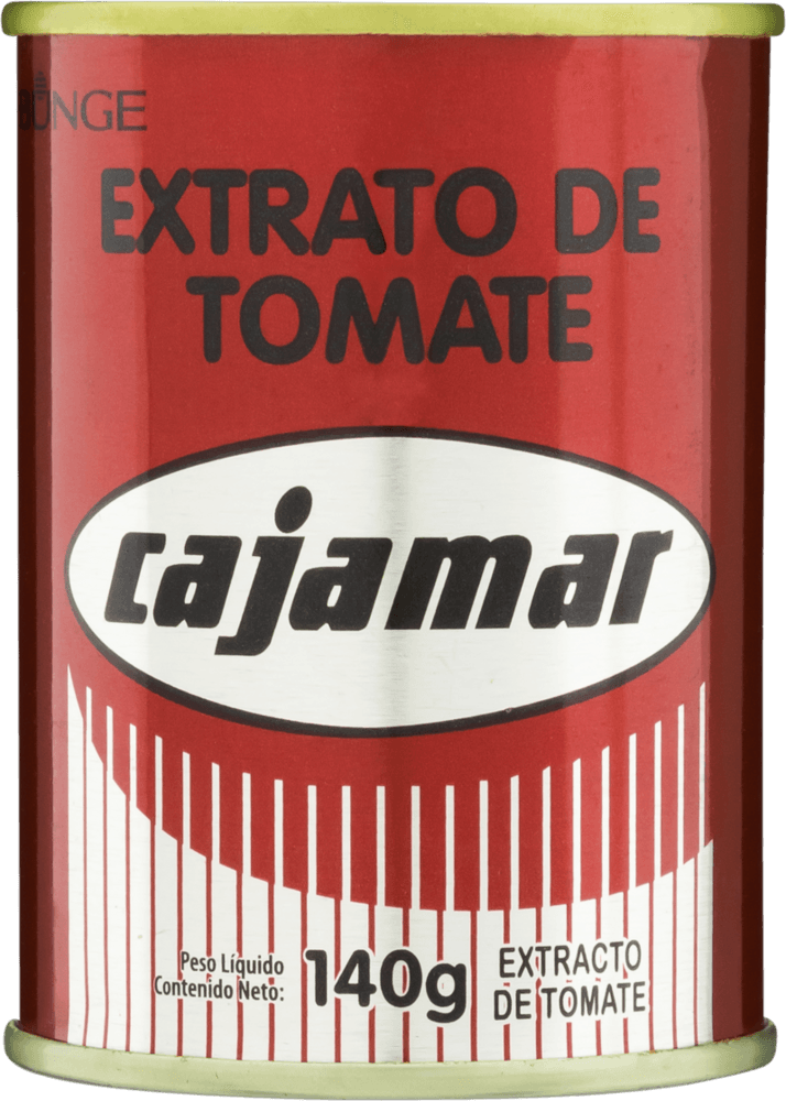 Extrato de Tomate Cajamar Lata com 140g