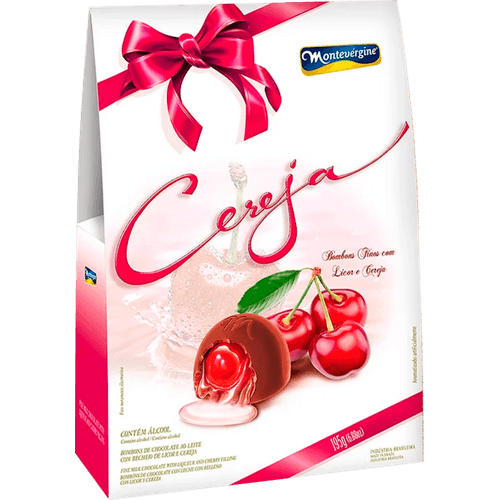 Bombom-Montevergine-Cereja-e-Licor-Caixa-195-g Bombom-Montevergine-Cereja-e-Licor-Caixa-195-g