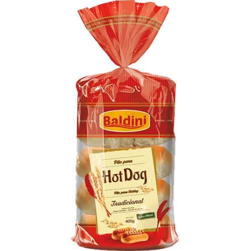 Pao-Hot-Dog-Baldini-400g-Pc Pao-Hot-Dog-Baldini-400g-Pc