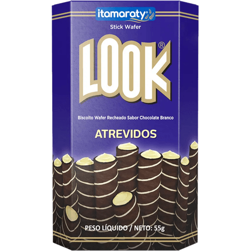 Biscoito-Rolinho-Wafer-Look-Recheado-de-Chocolate-55-g Biscoito-Rolinho-Wafer-Look-Recheado-de-Chocolate-55-g