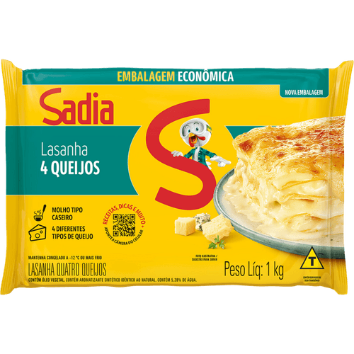 Lasanha-Quatro-Queijos-Sadia-Pacote-1kg-Embalagem-Economica Lasanha-Quatro-Queijos-Sadia-Pacote-1kg-Embalagem-Economica