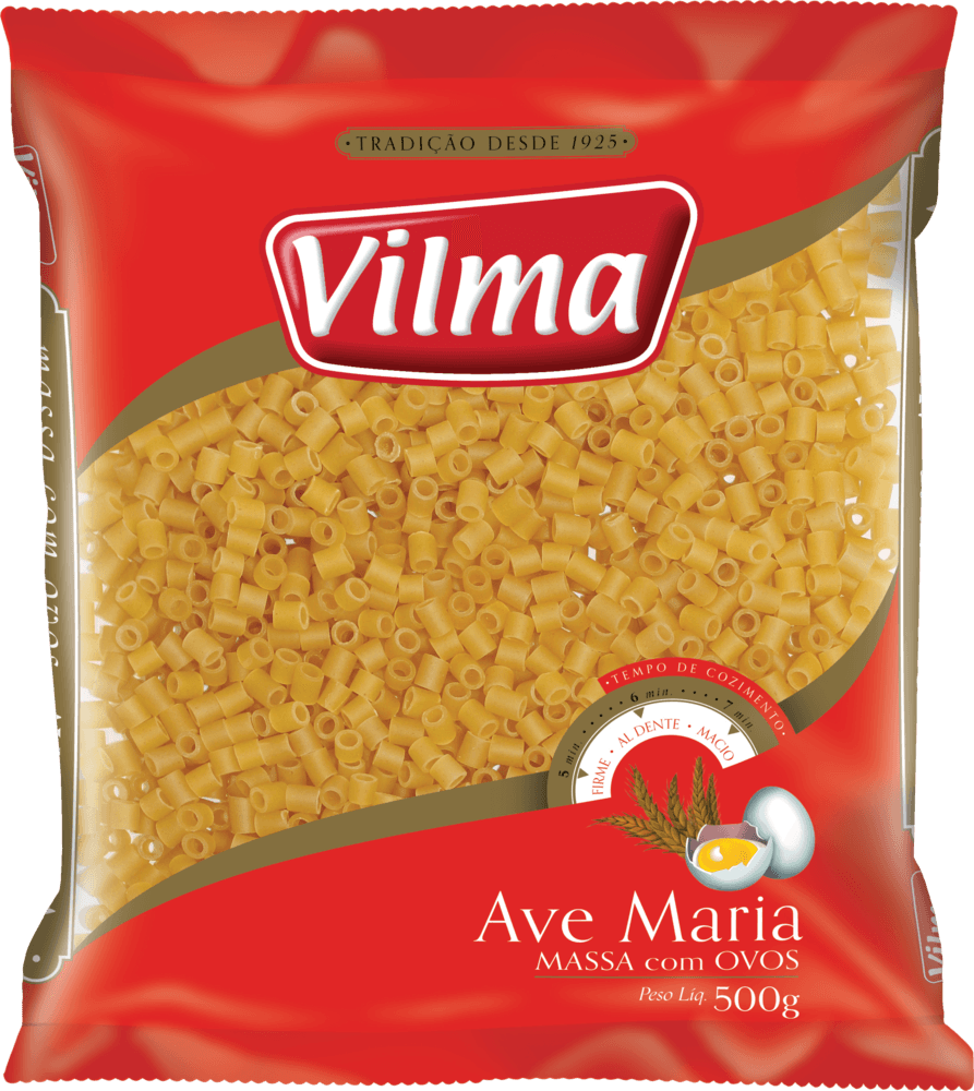 Massa com Ovos Ave Maria Vilma Pacote 500 g