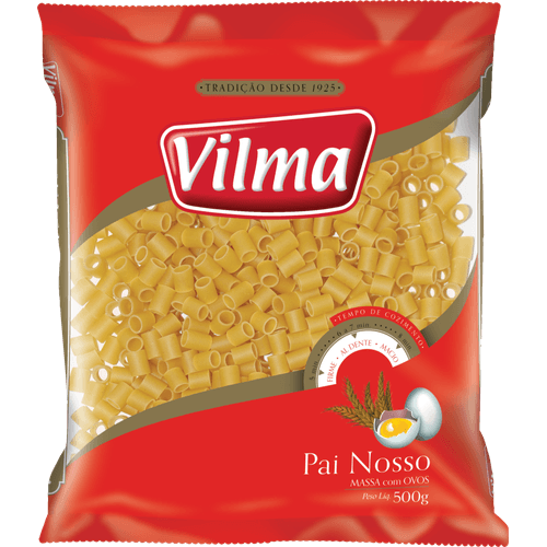 Massa-com-Ovos-Pai-Nosso-Vilma-500g Massa-com-Ovos-Pai-Nosso-Vilma-500g