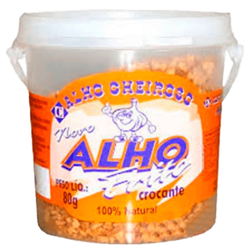Alho-Frito-Ccheiroso-80g Alho-Frito-Ccheiroso-80g