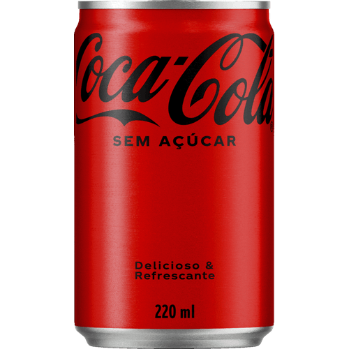 Refrigerante-sem-Acucar-Coca-Cola-Lata-220ml Refrigerante-sem-Acucar-Coca-Cola-Lata-220ml