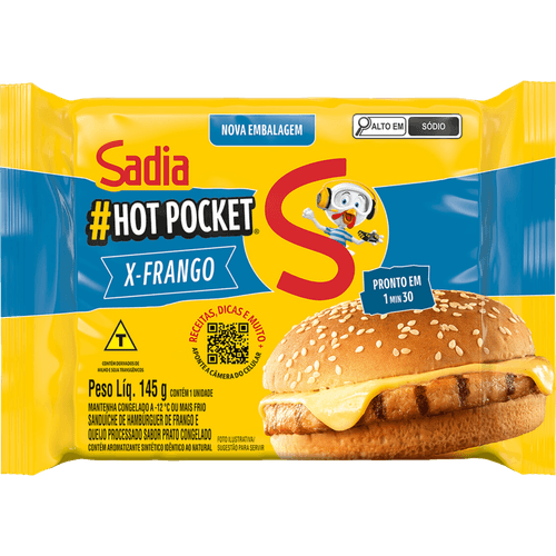 Sanduiche-Congelado-de-Hamburguer-X-Frango-e-Queijo-Processado-Prato-Sadia-Hot-Pocket-Pacote-145g Sanduiche-Congelado-de-Hamburguer-X-Frango-e-Queijo-Processado-Prato-Sadia-Hot-Pocket-Pacote-145g