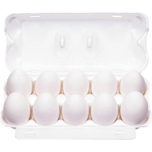 Ovos-Brancos-de-Galinha-Bandeja-com-12-Unidades Ovos-Brancos-de-Galinha-Bandeja-com-12-Unidades