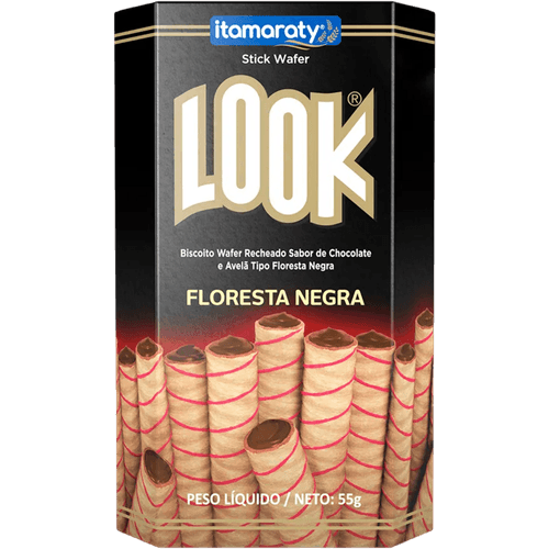 Biscoito-Rolinho-Wafer-Look-Floresta-Negra-55g Biscoito-Rolinho-Wafer-Look-Floresta-Negra-55g