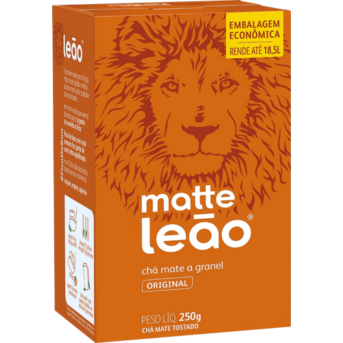 Cha-Mate-Tostado-a-Granel-Original-Matte-Leao-Caixa-250g-Embalagem-Economica Cha-Mate-Tostado-a-Granel-Original-Matte-Leao-Caixa-250g-Embalagem-Economica