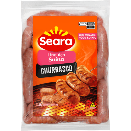 Linguica-Suina-Churrasco-Seara-5Kg Linguica-Suina-Churrasco-Seara-5Kg