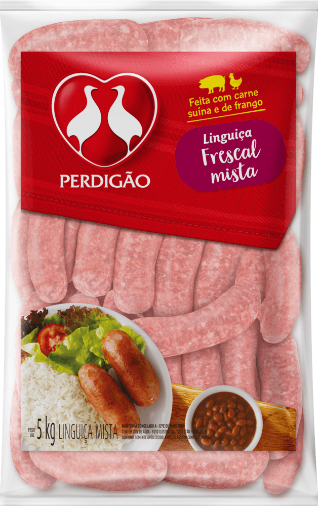 LINGUICA MISTA PERDIGAO PT KG
(PORCAO 500G)