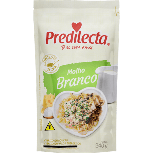 Molho-Branco-Predilecta-Sache-240g Molho-Branco-Predilecta-Sache-240g