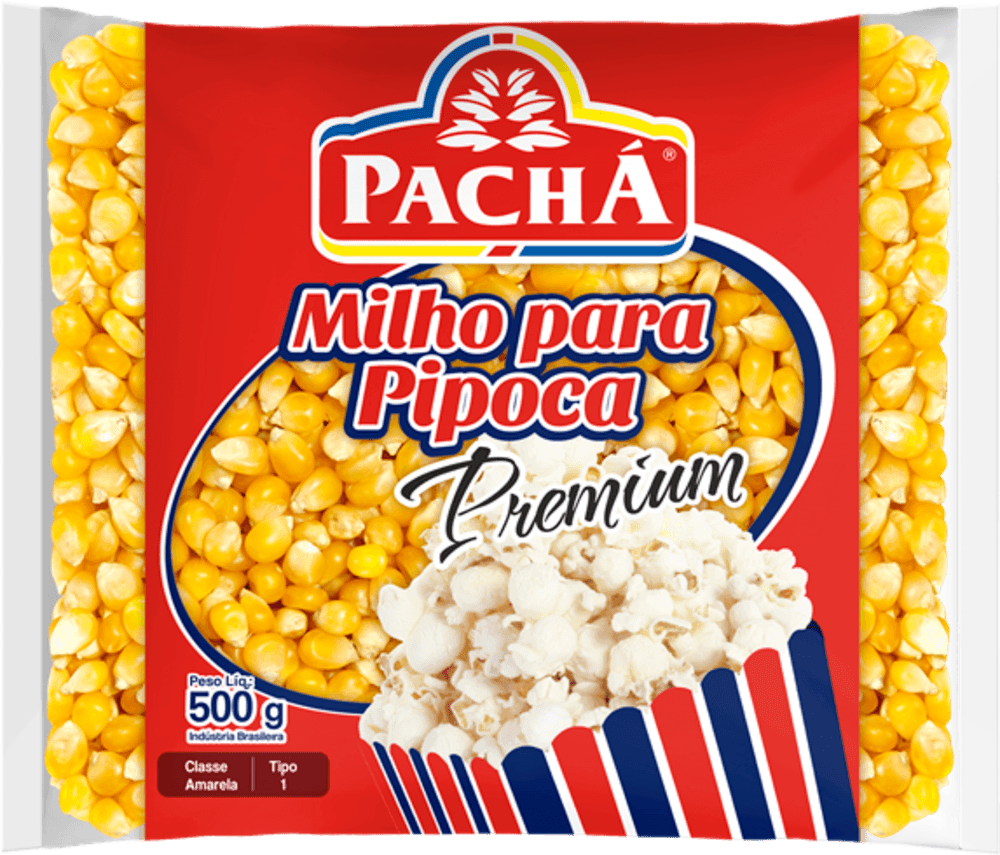 MILHO PIP GRAO PACHA 500G PREMUIM PC