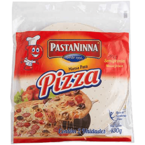 Massa-Fresca-para-Pizza-Pastaninna-430-g-Pacote-com-2-Unidades Massa-Fresca-para-Pizza-Pastaninna-430-g-Pacote-com-2-Unidades
