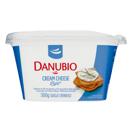 Queijo-Cream-Cheese-Light-Danubio-Pote-300g Queijo-Cream-Cheese-Light-Danubio-Pote-300g