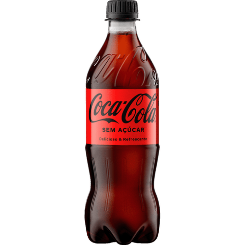 Refrigerante-Sem-Acucar-Coca-cola-Garrafa-600ml Refrigerante-Sem-Acucar-Coca-cola-Garrafa-600ml
