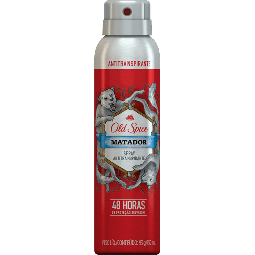 Antitranspirante-Matador-48h-Old-Spice-150ml-Spray Antitranspirante-Matador-48h-Old-Spice-150ml-Spray