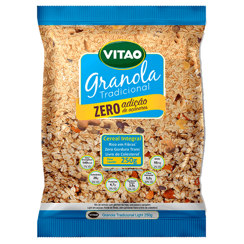Granola-Tradicional-sem-Adicao-de-Acucar-Vitao-Pacote-250g Granola-Tradicional-sem-Adicao-de-Acucar-Vitao-Pacote-250g