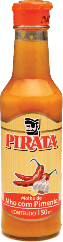 Molho de Alho com Pimenta Pirata 150 ml