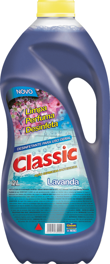 Desinfetante Classic Lavanda 2lt